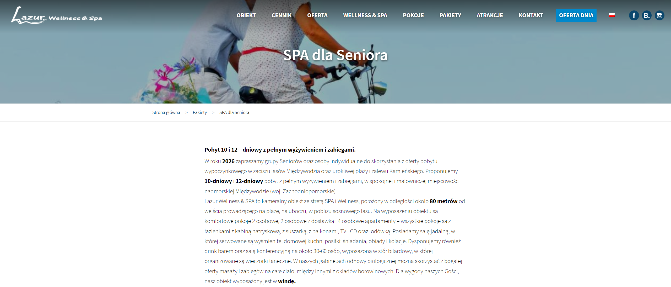 Czy SPA dla seniora nad morzem to dobry pomysł na regenerację i odpoczynek?