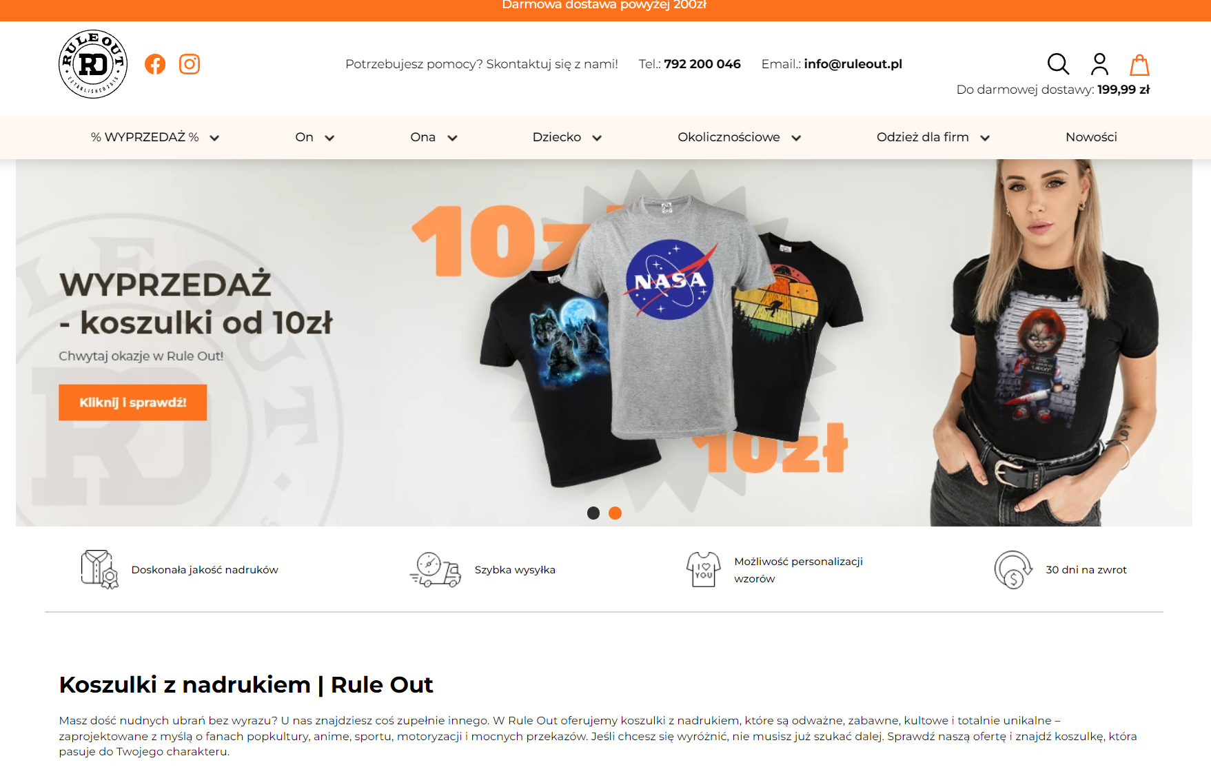 Koszulki z nadrukiem – jak wybrać materiał i technikę druku?